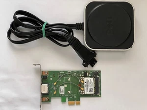 Dell PCI Wireless Adapter Card DW1540 w/ Dell Antenna CN-0WX492-00842 - Picture 1 of 8