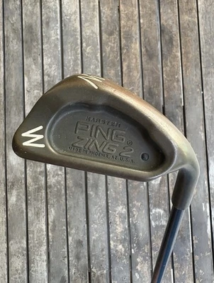 Ping Zing 2 Black Dot Beryllium Copper  PW Stiff Flex Graphite Aldila Shaft 37”  - Image 1 of 4