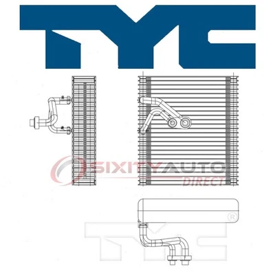 TYC AC Evaporator Core for 2016 Chevrolet Malibu Limited Heating Air qe Foto 1 de 4