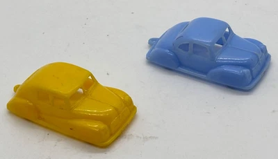 Vintage Pyro Plastics Set of 2 Ferryboat Cars - Image 1 of 4