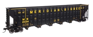 Walthers Mainline HO 56350 Meridian & Bigbee M&B 73' Greenville Wood Chip Hopper - Picture 1 of 3