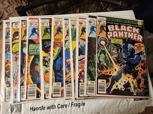 Black Panther (1977 #2-6 8-12 15 Jungle Action 13 14 20 Marvel Premier 52 Kirby - Bild 1 von 13