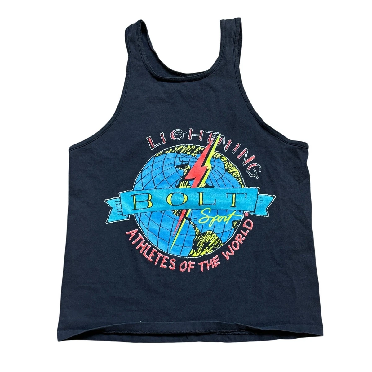 Lightning Bolt Sleeveless T-Shirts for Men for sale | eBay