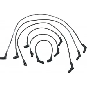 For Ford F-150 Spark Plug Wire 2005 06 07 2008 Black Finish Set of 6 8mm Long - Picture 1 of 6