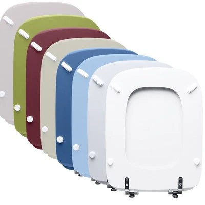 Copriwater Conca Ideal Standard legno rivestito resina poliestere come originale - Immagine 1 di 4