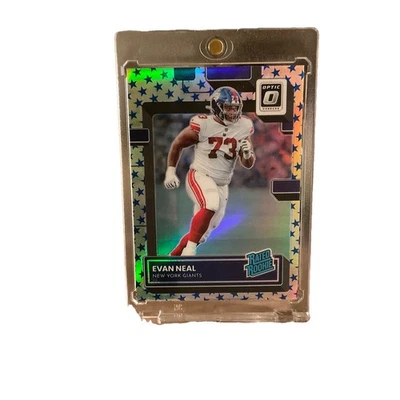 2022 Panini Donruss Optic - Rated Rookie Evan Neal #251 Stars Prizm (RC) - Image 1 of 2