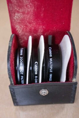 Canon Lens Filter Set - R-Cross Filter 6x, Zoom Spot Filter, Multiple Image 5x - Image 1 of 4
