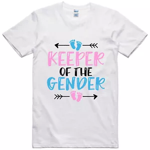 Gender Reveal T Shirt Baby Announcement Part Idea Regular Fit Cotton Tee - Picture 1 of 1