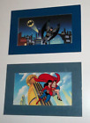 2005 Clampett Studio Batman & Superman Animated Series Collectible Litho Cel Lot