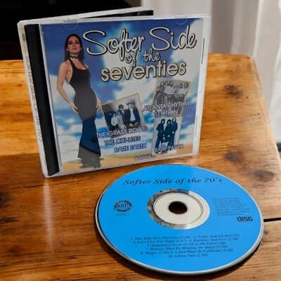 Various - Softer Side of the Seventies (CD, 1996, KRB) 70s Foto 1 de 4