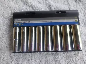 Master Mechanic Deep Standard Socket Set 1/2" Drive 6 Point 119070 - Picture 1 of 6
