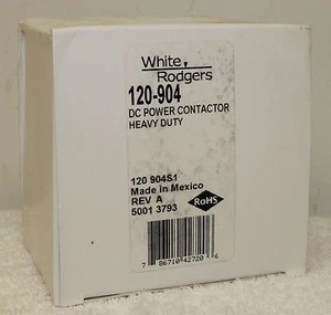 White Rodgers 120-904 120904 24V DC Power Contactor Heavy Duty **NEW IN BOX** - Picture 1 of 8