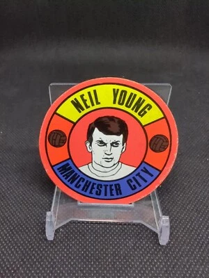 1970 年 B.A.B. 巴宝公司球员圈子曼城尼尔·杨纪念品 — 第 1/2 张图片