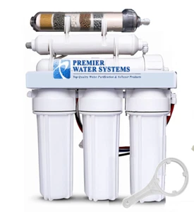 PREMIER 6 Stage ALKALINE pH/ ORP Negative Ultra Filtration (UF) Water System - Picture 1 of 3
