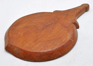 Antique Wooden Kitchenware Cutting Chopping Board Original Old Hand Carved - Picture 1 of 5