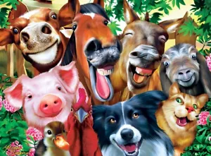 Rompecabezas MasterPieces Barnyard Besties 200 piezas - Imagen 1 de 4