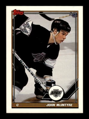 1991-92 Topps John McIntyre #37 - Image 1 of 2