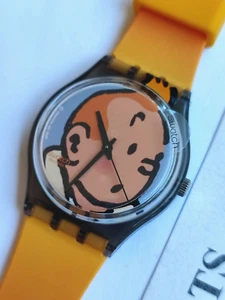 Swatch Gent GM165 The Adventures Of Tintin New - Picture 1 of 2