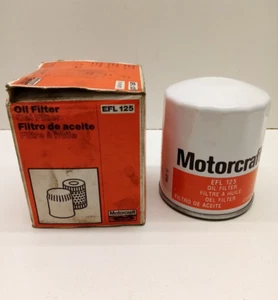 Motorcraft Oil Filter EFL 125 Ford Fiesta 1976-77 -New Old Stock - Picture 1 of 4