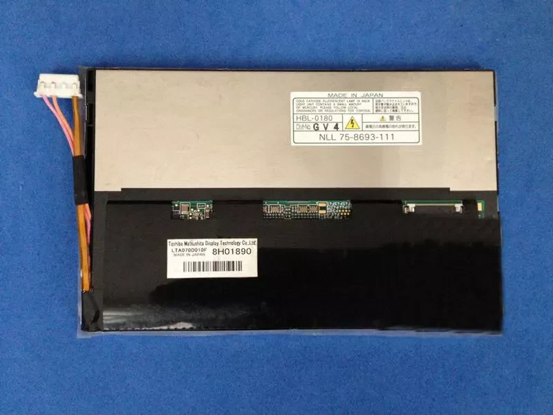LTA070D010F 7 LCD Display Screen For Car GPS Navigation by Toshiba Repair - Image 1 of 1