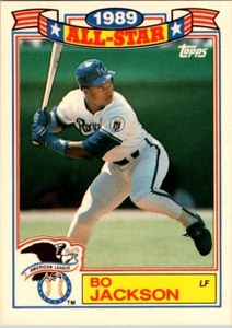 1989 TOPPS BASEBALL BO JACKSON # 17 OF 22 KC ROYALS - Picture 1 of 2