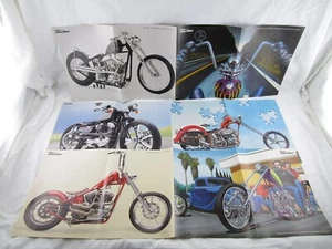 David Mann Centerfold Poster &Bike/Beautiful Lady Easyriders Lot Of 3 Free Shp. - Picture 1 of 16