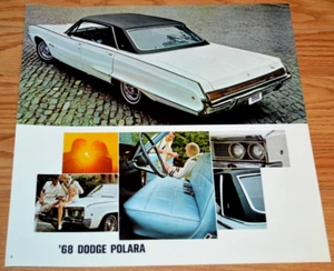 1968 DODGE POLARA ORIGINAL DEALER ADVERTISEMENT AD 68 MOPAR - Picture 1 of 1
