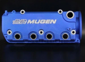 Mugen Styl Rocker Engine Valve Cover blue Honda Civic D16 VTEC D16Y8 D16Z6 - Picture 1 of 7