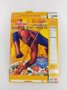 Spider-Man 2 Spidey-Berry Limited Edition Müslischachtel leer flach Kellogg's 2004 - Bild 1 von 5