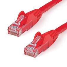 StarTech.com 7.5m CAT6 Ethernet Cable - Red CAT 6 Gigabit Ethernet Wire -650MHz 