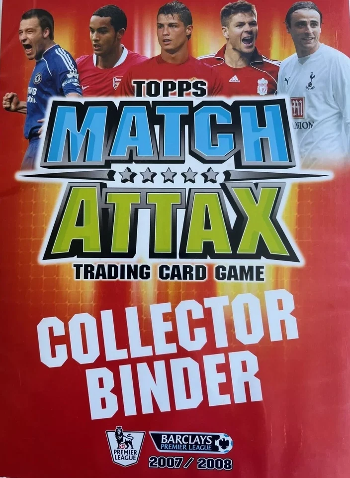TOPPS FOOTBALL CARD - FOOTBALL MATCH ATTAX - PREMIER LEAGUE 2008 - choose from - Image 1 of 1