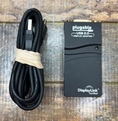 DisplayLink Certified  Plugable UGA-2K-A USB 2.0 Display Adapter - Image 1 of 4