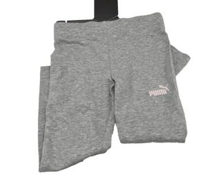 Puma Girl's Size XXSMALL 3/4 Gray Leggings - Picture 1 of 2