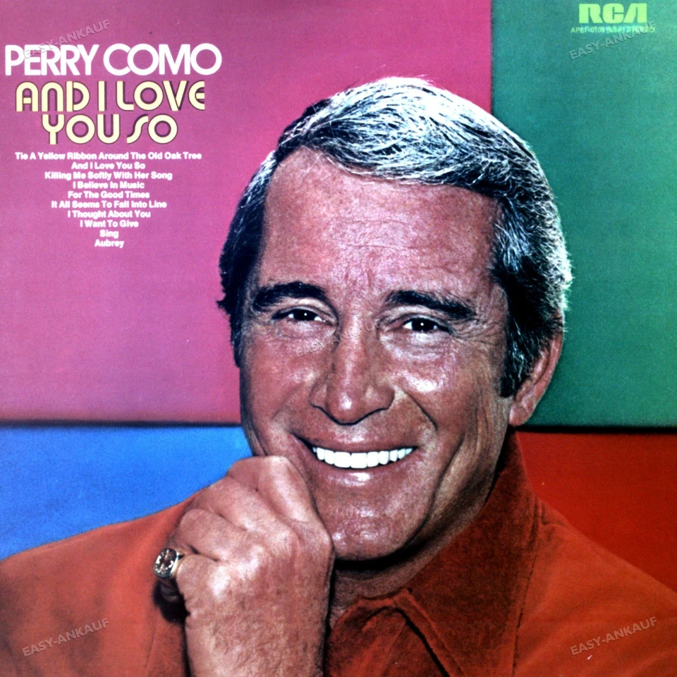 Perry Como - And I Love You So LP 1973 (VG+/VG+) ' - Image 1 of 1