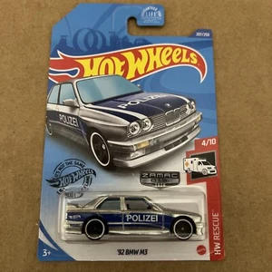 1 2020 Hot Wheels HW Rescue Silver ‘92 BMW M3 Zamac - Picture 1 of 4