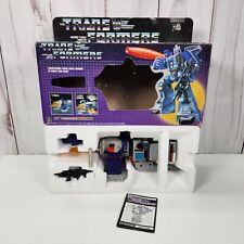 Galvatron W Box & Insert 100  Complete WORKS 1986 Vintage G1 Transformers Figure