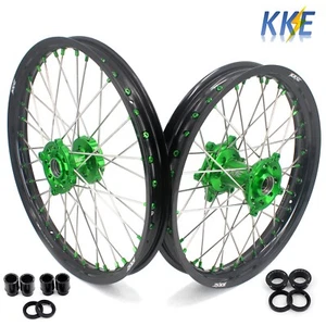 KKE 21/19'' Wheels Rims Fit Kawasaki KX250F KX450F 2006-2018 KX125 250 2006-2007 - Bild 1 von 12