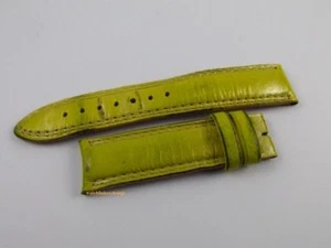 Jaeger LeCoultre 18mm Yellow Leather Strap OEM - Picture 1 of 4