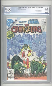 TALES OF THE NEW TEEN TITANS #3 PGX 9.8 "ORIGEN OF THE CHANGELING" - Imagen 1 de 1