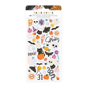 Paige Evans Tricks & Treats Puffy Aufkleber - 60 Stück - 5A0027CD-1G9NH - Bild 1 von 3