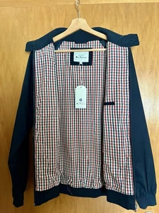 NEU Ben Sherman Harrington Jacke Herren, Größe M, Navy - Bild 1 von 3
