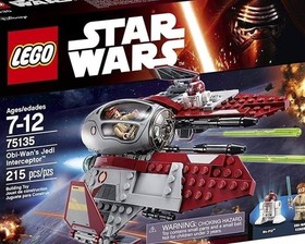 Lego Star Wars 75135 Obi-Wan's Jedi Interceptor 100% Complete Kenobi no Box