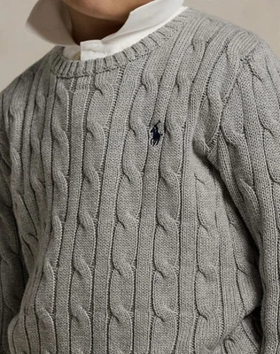 POLO RALPH LAUREN AUTHENTIC TODDLERS BOYS BRAND NEW ORIGINAL SWEATER Size 7, NWT - Image 1 of 4