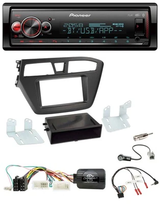 Pioneer Bluetooth USB Lenkrad DAB Autoradio für Hyundai i20 (ab 2015) - Bild 1 von 4