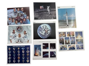 8 NASA Color Photos 1980s National Aeronautics & Space Administration 8" x 10" - Picture 1 of 2