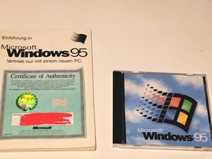 Microsoft Windows 95 - Deutsch - Lizenz + CD - Bild 1 von 3