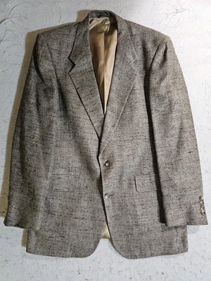 Jaqueta Blazer Masculina Vintage Christian Dior Monsieur Dillards 100% Seda Tamanho 40R - Imagem 1 de 4