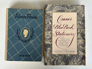 Vintage Book Lot - Crane’s Blue Book of Stationery + Almost Fifteen 1938 HC - Bild 1 von 10