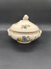 Petite soupière légumier Sarreguemines Agreste faïence ancienne décor floral