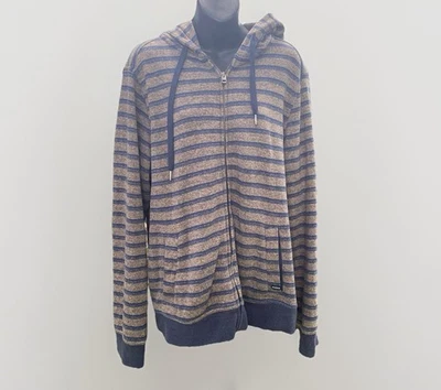 Sudadera con Capucha Prana Cardiff Polar Hombres M Rayas Sostenible Casualcore Acogedora Minimalista Foto 1 de 4